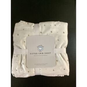 Dreamland Baby Fitted Crib Sheet Stars
